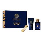 VERSACE DYLAN BLUE CONFEZIONE PROFUMO EDT 100ML + BAGNOSCHIUMA 100ML + MONEY CLIP