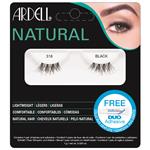 ARDELL CIGLIA NATURAL 318 BLACK + COLLA DUO 